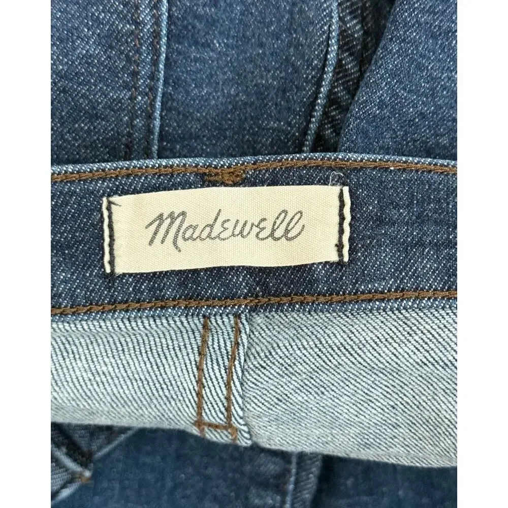 Madewell 10” High Rise Skinny Jeans Women’s 26 Blue Stretch Denim - Picture 3 of 10